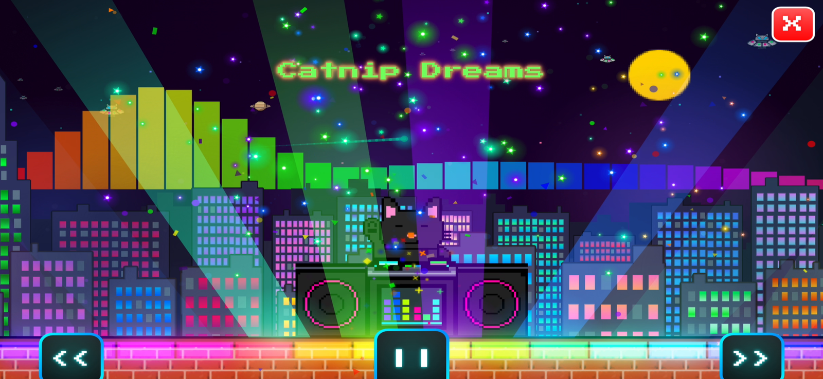 Pouncy Paws gameplay - music realm concert mode